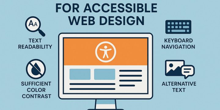 Best practices for accessible web design