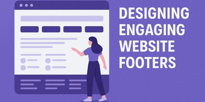Designing engaging website footers
